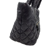 シャネル CHANEL コココクーントートバッグPM A48610 13番台 ブラック シルバー金具 ナイロン レディース トートバッグ