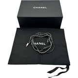 シャネル CHANEL CHANEL22 ミニバッグ AS3980 ブラック シルバー金具 シャイニーカーフ レディース ショルダーバッグ