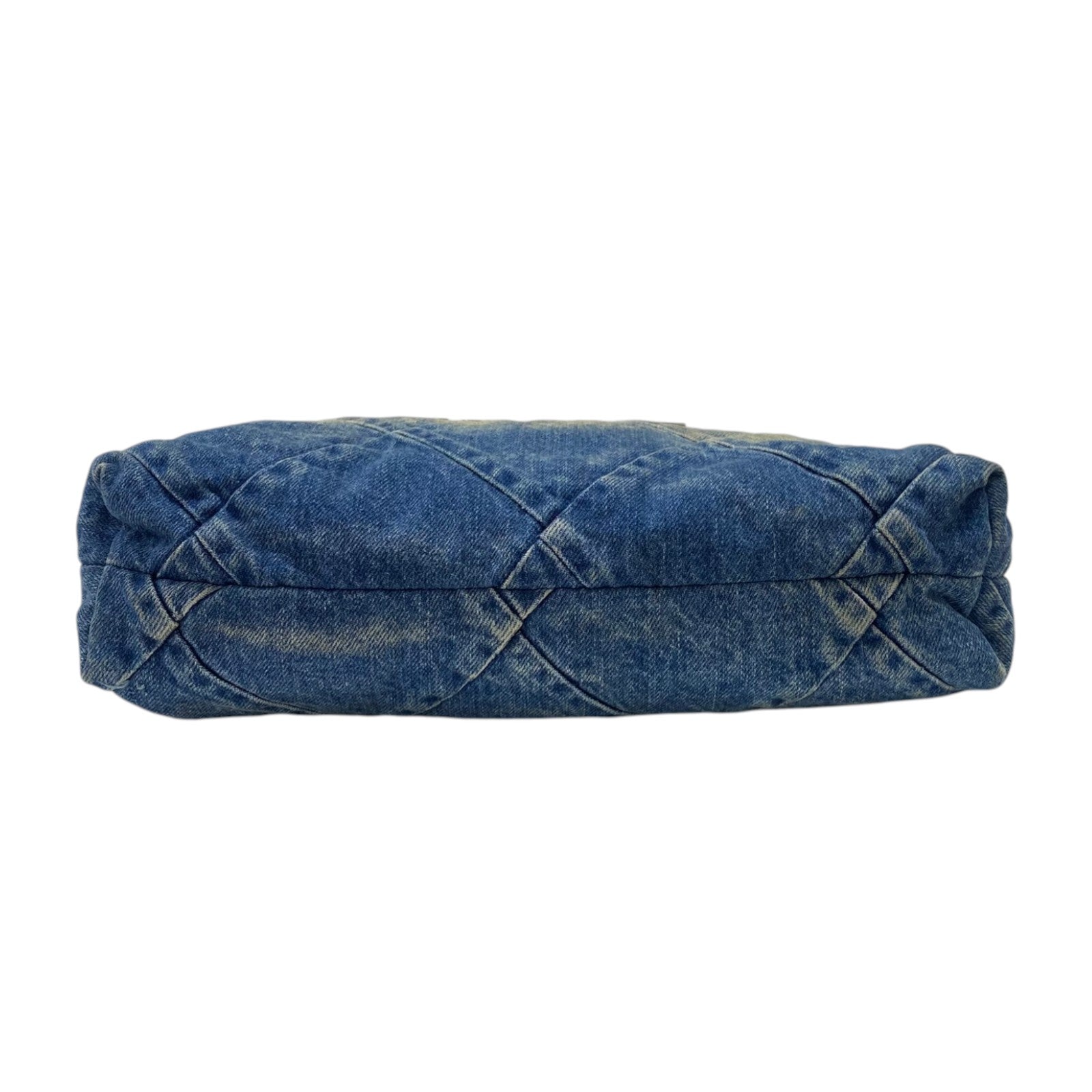 シャネル CHANEL CHANEL22 スモールバッグ AS3260 ブルー シルバー金具