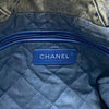 シャネル CHANEL CHANEL22 スモールバッグ AS3260 ブルー シルバー金具 デニム レディース ショルダーバッグ