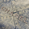 シャネル CHANEL CHANEL22 スモールバッグ AS3260 ブルー シルバー金具 デニム レディース ショルダーバッグ