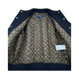 ルイ・ヴィトン LOUIS VUITTON ×草間彌生 パッチワークスタジャン F0JA40 ブラック ウール レディース その他アウター