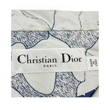 クリスチャン・ディオール Christian Dior 総柄アノラックパーカー 047C10A2863 ホワイト ポリエステル メンズ パーカー