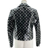ルイ・ヴィトン LOUIS VUITTON モノグラム パテントレザー ライダースジャケット FHLJ12 ブラック レザー レディース ライダースジャケット