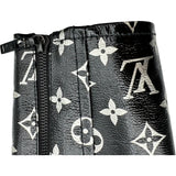 ルイ・ヴィトン LOUIS VUITTON モノグラム パテントレザー ライダースジャケット FHLJ12 ブラック レザー レディース ライダースジャケット
