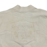 エルメス HERMES LINSTRVCTION DV ROY カーディガン ホワイト シルク レディース カーディガン