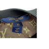 ルイ・ヴィトン LOUIS VUITTON モノグラム総柄 シルクワンピース FLDR55 ブラウン シルク レディース ワンピース
