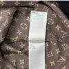 ルイ・ヴィトン LOUIS VUITTON モノグラム総柄 シルクワンピース FLDR55 ブラウン シルク レディース ワンピース
