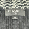 シャネル CHANEL ロングリブニットカーディガン P56155 ブラック レーヨン レディース カーディガン