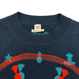 エルメス HERMES カシミヤニットセーター ネイビー カシミヤ レディース セーター