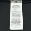 バーバリー BURBERRY ロゴプリントTシャツ 8032299 ブラック コットン メンズ 半袖Ｔシャツ