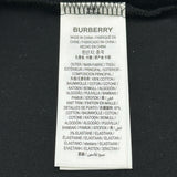 バーバリー BURBERRY ロゴプリントTシャツ 8032299 ブラック コットン メンズ 半袖Ｔシャツ