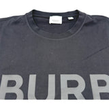 バーバリー BURBERRY ロゴプリントTシャツ 8032299 ブラック コットン メンズ 半袖Ｔシャツ