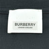 バーバリー BURBERRY ロゴプリントTシャツ 8032299 ブラック コットン メンズ 半袖Ｔシャツ