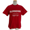 バーバリー BURBERRY ロゴプリントTシャツ 8011540 レッド コットン メンズ 半袖Ｔシャツ