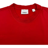 バーバリー BURBERRY ロゴプリントTシャツ 8011540 レッド コットン メンズ 半袖Ｔシャツ