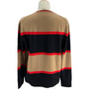 バーバリー BURBERRY ボーダーニットセーター 8035922 ブラック ウール メンズ セーター