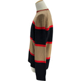 バーバリー BURBERRY ボーダーニットセーター 8035922 ブラック ウール メンズ セーター