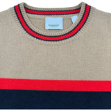 バーバリー BURBERRY ボーダーニットセーター 8035922 ブラック ウール メンズ セーター