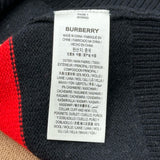 バーバリー BURBERRY ボーダーニットセーター 8035922 ブラック ウール メンズ セーター