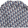 クリスチャン・ディオール Christian Dior オブリーク総柄シルクシャツ 183C515A5751 ブルー シルク メンズ 長袖シャツ