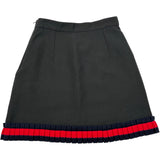 グッチ GUCCI ミニスカート 453892 ブラック シルク レディース スカート