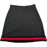グッチ GUCCI ミニスカート 453892 ブラック シルク レディース スカート