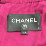 シャネル CHANEL ツイードロングスカート P73184 パープル ウール レディース ロングスカート