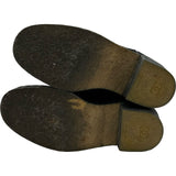 シャネル CHANEL チェーン装飾ツイードアンクルブーツ G32199 ブラック ツイード レディース ブーツ