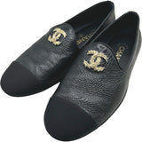 シャネル CHANEL ココマークレザーパンプス G39318 ブラック レザー レディース パンプス