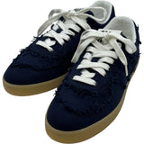 ミュウミュウ miu miu デニムローカットスニーカー 5E325E ネイビー デニム レディース スニーカー