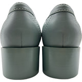 シャネル CHANEL マトラッセキルティングレザーローファー G39697 ブルー レザー レディース ローファー