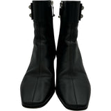 エルメス HERMES デクベルト コリエドシアンレザーショートブーツ ブラック レザー レディース ブーツ