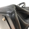 エルメス HERMES バーキン40 □F刻 ブラック シルバー金具 ブッフルスキッパー ユニセックス ハンドバッグ