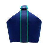 エルメス HERMES ブリッドアブラックGM ブルー トワル レディース ハンドバッグ
