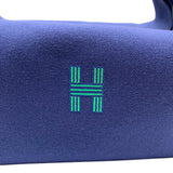 エルメス HERMES ブリッドアブラックGM ブルー トワル レディース ハンドバッグ