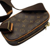 ルイ・ヴィトン LOUIS VUITTON ポシェット・ガンジュ M51870 ブラウン モノグラムキャンバス/レザー メンズ ボディバッグ