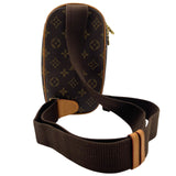 ルイ・ヴィトン LOUIS VUITTON ポシェット・ガンジュ M51870 ブラウン モノグラムキャンバス/レザー メンズ ボディバッグ