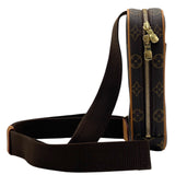 ルイ・ヴィトン LOUIS VUITTON ポシェット・ガンジュ M51870 ブラウン モノグラムキャンバス/レザー メンズ ボディバッグ