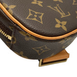 ルイ・ヴィトン LOUIS VUITTON ポシェット・ガンジュ M51870 ブラウン モノグラムキャンバス/レザー メンズ ボディバッグ