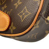 ルイ・ヴィトン LOUIS VUITTON ポシェット・ガンジュ M51870 ブラウン モノグラムキャンバス/レザー メンズ ボディバッグ