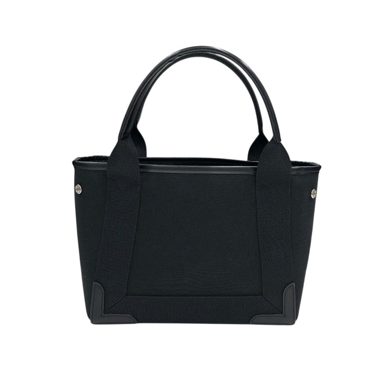 バレンシアガ BALENCIAGA ネイビーカバスXS ブラックシルバー金具 