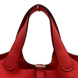 エルメス HERMES ピコタンロックPM B刻 ローズテキサス シルバー金具 トリヨン レディース ハンドバッグ