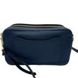 マークジェイコブス MARC JACOBS ザ ソフトショット M0014591 ネイビー レザー レディース ショルダーバッグ