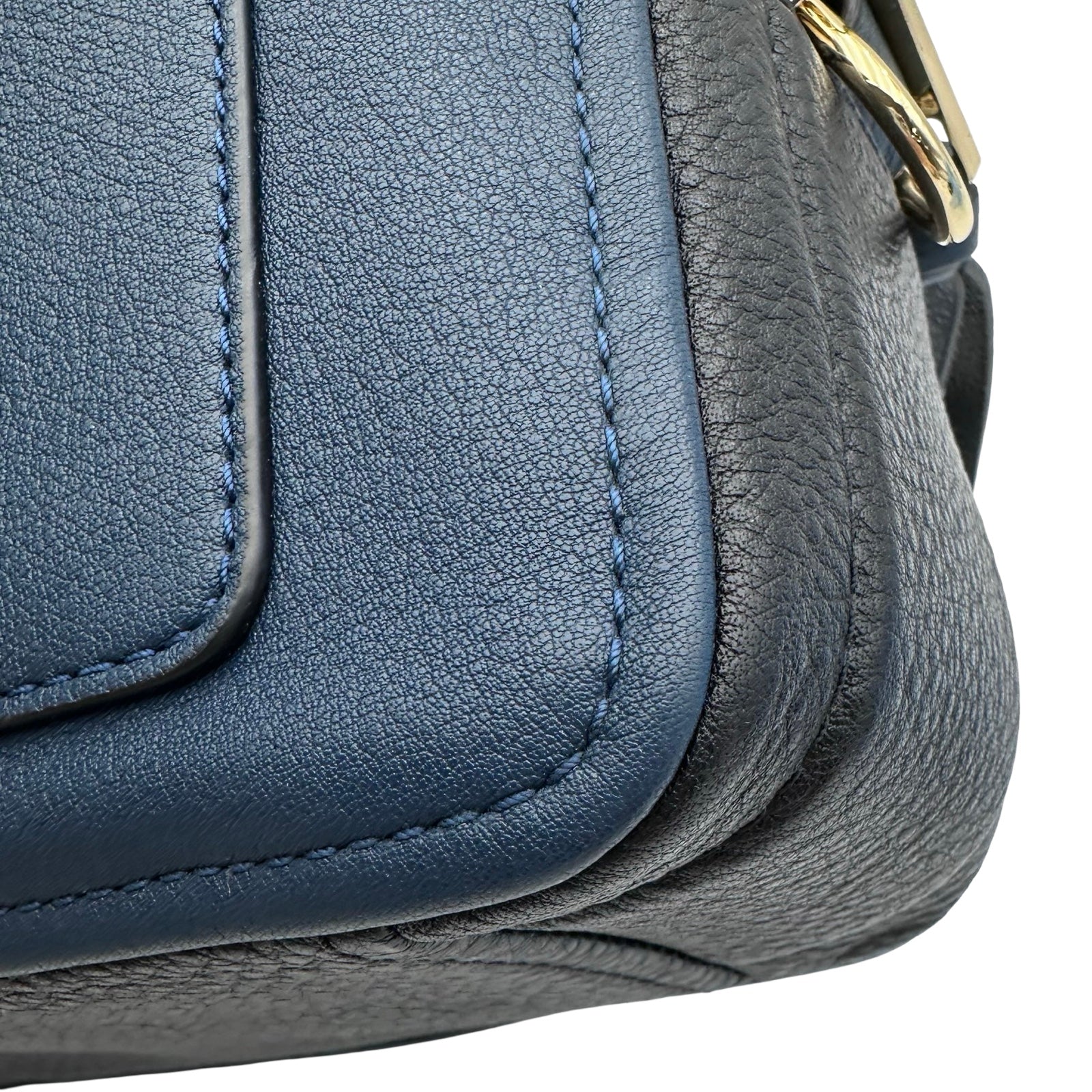 マークジェイコブス MARC JACOBS ザ ソフトショット M0014591 ネイビー レザー レディース ショルダーバッグ マークジェイコブス MARC JACOBS ザ ソフトショット M0014591 ネイビー