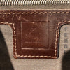 フェンディ FENDI ズッカマンマ　セミショルダーﾊバッグ ブラウン・シルバー金具 ナイロンキャンバス レディース ショルダーバッグ