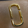 マークジェイコブス MARC JACOBS スナップショット M0014146 グレージュ・ホワイト ゴールド金具 レザー レディース ショルダーバッグ