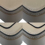 マークジェイコブス MARC JACOBS スナップショット M0014146 グレージュ・ホワイト ゴールド金具 レザー レディース ショルダーバッグ