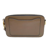 マークジェイコブス MARC JACOBS スナップショット M0014146 グレージュ・ホワイト ゴールド金具 レザー レディース ショルダーバッグ