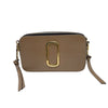 マークジェイコブス MARC JACOBS スナップショット M0014146 グレージュ・ホワイト ゴールド金具 レザー レディース ショルダーバッグ
